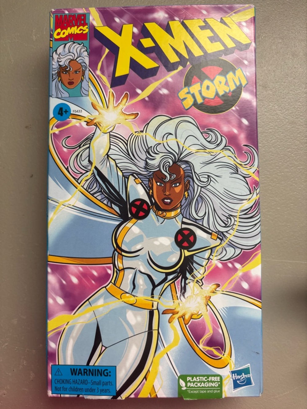Hasbro X-Men Storm Collectible Packaging – Purple Artwork